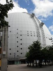 Globen Arena in Stockholm during the 2012 World Veterans Table Tennis Championships