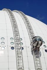 SkyView gondola lift on Ericsson Globe in Stockholm