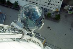 SkyView gondola lift on the Ericsson Globe in Stockholm