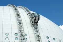 SkyView gondola lift on Ericsson Globe in Stockholm