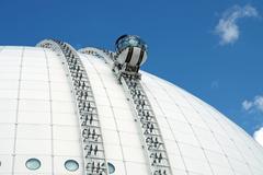 Gondola lift SkyView on the Ericsson Globe in Stockholm