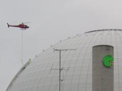 Globen gondola in Stockholm