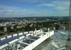 Globen summit gondola ride