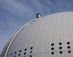 Globen Skyview gondola ride in Stockholm