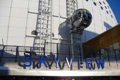 Main Entrance of Ericsson Globe Skyview