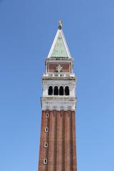 Historic San Marco Campanile in Piazza San Marco, Venice