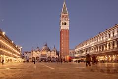 Campanile of St. Mark's Basilica in Venice