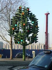 Traffic Light Sculpture in London