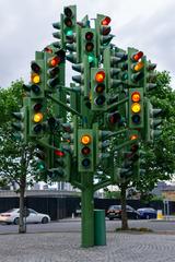 Pierre Vivant's Traffic Light Tree in Poplar, London