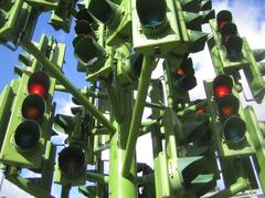 Traffic Light Tree by Pierre Vivant