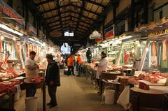 Athens central market in 2017