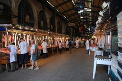 Central Market on Odos Athinas in Athens