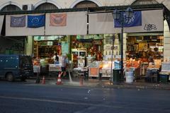 Central Market, Odos Athinas in Athens