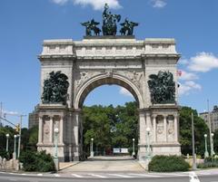 Grand Army Plaza Arch in Brooklyn, NY