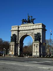 Grand Army Plaza Arch in Brooklyn, New York