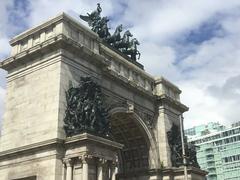 Soldiers and Sailors Arch in Brooklyn, New York