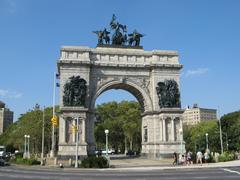 The Soldiers' and Sailors' Arch at the Grand Army Plaza