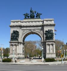 Soldiers' and Sailors' Arch in Brooklyn, New York