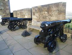 Cannon on the Grand Battery at Stirling Castle