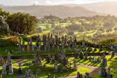 Old graveyard at Stirling Castle, Scotland