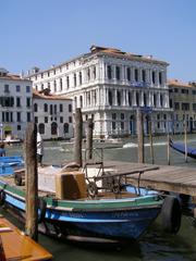 Venice Grand Canal and Ca' Pesaro palace