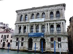 Ca' Pesaro palace in Venice facing the Grand Canal