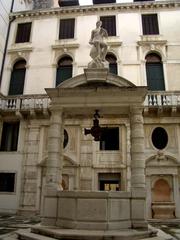 Ca' Pesaro courtyard with monumental well, Venice