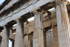 View of the Agora of Athens in Greece