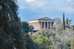 Ancient Agora monument in Greece