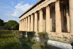 View of the Agora of Athens in Greece