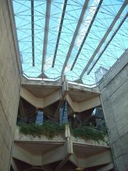 Detail of the headquarters of the Cultural Heritage Institute of Spain, Madrid