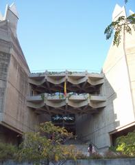 Entrance of the Headquarters of the Cultural Heritage Institute in Madrid, Spain