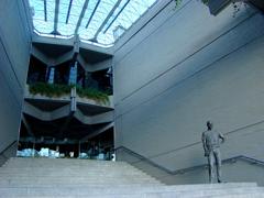 staircase access at the Spanish Cultural Heritage Institute