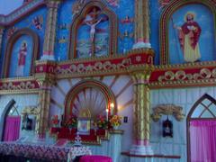 St. Lawrence Church altar interior view