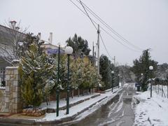 Triantafili village road