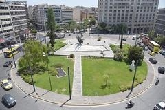 Fallen Aviators Monument in Athens, Greece