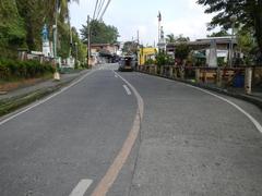 Majayjay town with landmarks including the Saint Gregory the Great Parish Church