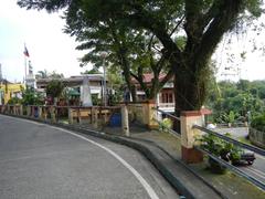 Saint Gregory the Great Parish Church in Majayjay, Laguna at sunset