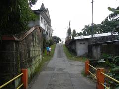 Majayjay Municipal Hall and surrounding landscape in Laguna, Philippines