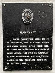 Mahayhay historical site