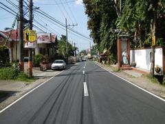 San Pablo City downtown junction with various landmarks