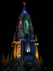 St. Mary's Basilica at night