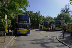 Stanley Market Bus Terminus in Hong Kong