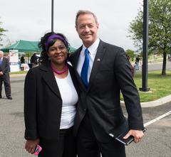 Ribbon cutting ceremony at Star Spangled Banner Historic National Trail in Bladensburg