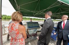 Star Spangled Banner Historic National Trail Ribbon Cutting in Bladensburg