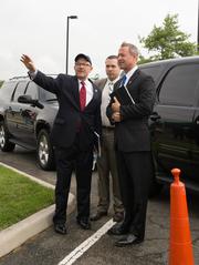 Star Spangled Banner Historic National Trail Ribbon Cutting in Bladensburg