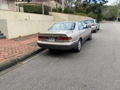 Toyota Camry Vienta Grande V6 Saloon parked on Acacia Court in Stonyfell 2023