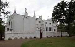 Strawberry Hill House in London with Gothic Revival architecture