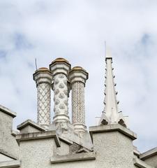 Strawberry Hill House chimneys