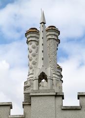 Strawberry Hill House chimneys